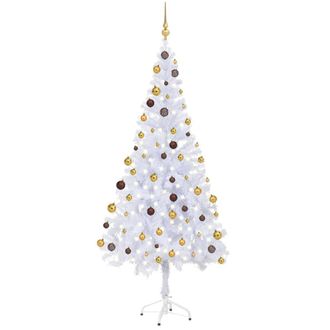 vidaXL &Aacute;rbol De Navidad Artificial Con Led Y Bolas 180 Cm 620 Ramas - 240433