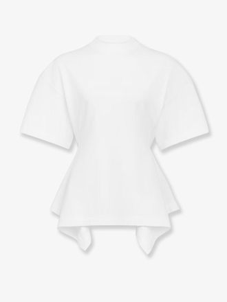 Alaia Paneled cotton t-shirt - ALAIA - gender_Woman
