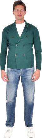 Drumohr Mens Blazer Green Merino Wool Jacket