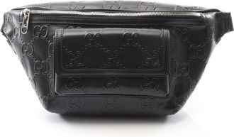 Gucci Black Leather Fanny Pack (Pre-Owned)