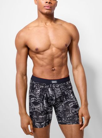 Saxx Mens 6 In the City boxer brief MULTI-SPORT MESH