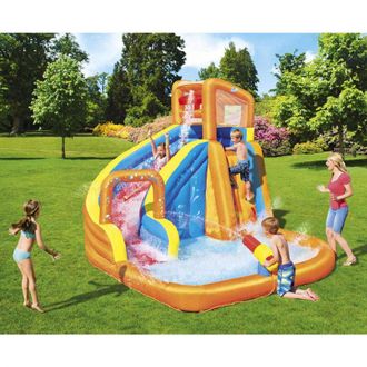 Bestway 53301 Turbo Splash Water Zone Castillo De Juegos Piscina Inflable De Aire Constante
