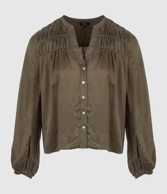 Rails Blouse Cadence Washed Olive