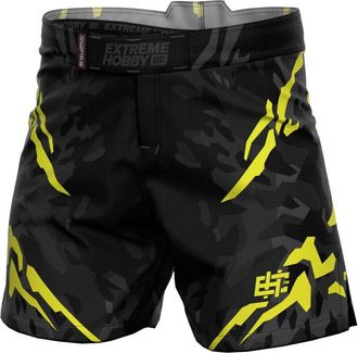 OEM Pantalones Cortos Deportivos Extreme Hobby Black Panther Negro Y Amarillo M