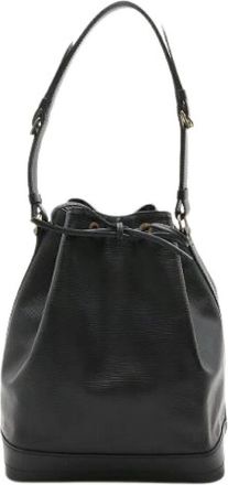 Louis Vuitton Pre-owned Bucket Bags, female, Black, Size: ONE SIZE Pre-owned Epi Noe Shoulder Bag