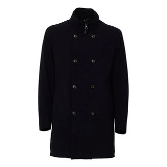 Montecore Cappotto doppiopetto con pettorina interna rimovibile - - Coats - Uomo - Blu - L
