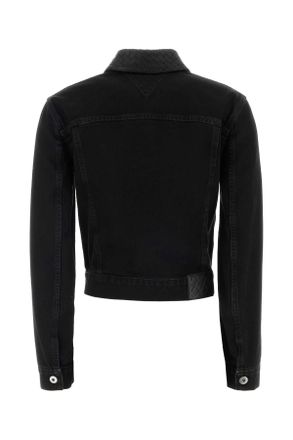 Bottega Veneta Black Exterior: Cotton Giubbini Jacket
