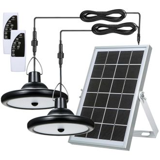 OEM L&aacute;mpara Colgante Led Solar Para Uso Exterior, Resistente Al Agua Con Certificaci&oacute;n Ip65, Alimentada Por Energ&iacute;a Solar, Con Sensor De Movimiento Y Cont