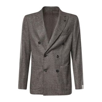 Santaniello Giacca doppiopetto - - Jackets - Uomo - Marrone - 2XL