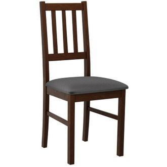 Mirjan24 Mobilier1 - Silla Victorville 146, Nuez, 94x43x40cm, Tapiz, De Madera, Madera, Muebles Ya Montados