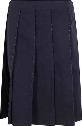 Toteme Beaded Pleat Skirt
