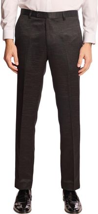 Paisley & Gray Slim Fit Sloane Tuxedo Pants in Black Jacquard at Nordstrom Rack, Size 34 X 32