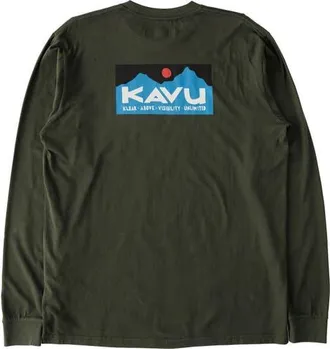 Kavu Etch Art Long-Sleeve T-Shirt - Mens in Rosin at Nordstrom, Size Medium