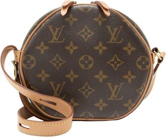 Louis Vuitton Brown Monogram Canvas Boite Chapeau Souple Pm (Authentic Pre- Loved)
