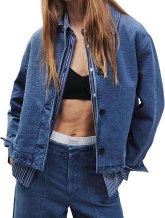 Closed Denim Jacket In Eclipse Blue