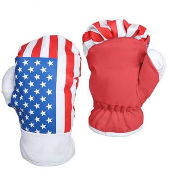 Trade Shop Trade Shop - Guantoni Da Boxe Pugilato Giocattolo Bambini America Stelle E Strisce Plastica