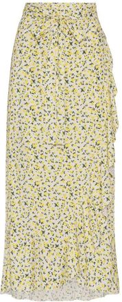 Americandreams Milly Wrap Skirt Long - Dames - Maxi Rokken - Veelkleurig - XL - Rokken