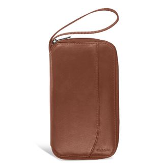 Champs Luggage Onyx / Leather Multi Passport Case