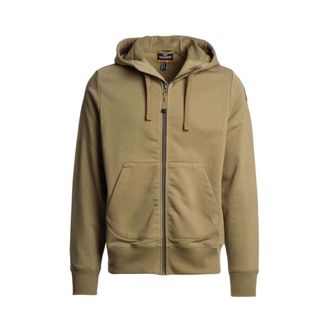 Parajumpers Zip-throughs, male, Green, Size: XL Charlie Easy Hooded Fleece