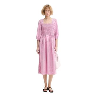 Marc O'Polo Dames, Jurken, Roze, Maat: S Katoen