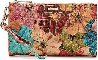 Brahmin Daisy Clutch Womens Handbags Florita, Leather/Polyester