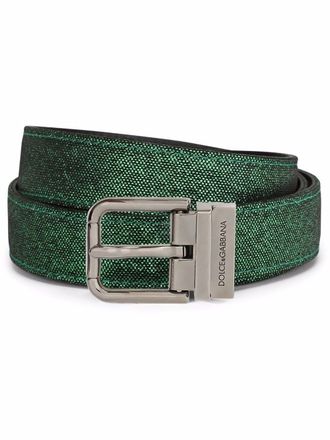 Dolce & Gabbana Cintura con fibbia - Verde