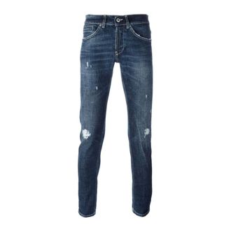 Dondup Heren, Jeans, Blauw, Maat: W36 Katoen