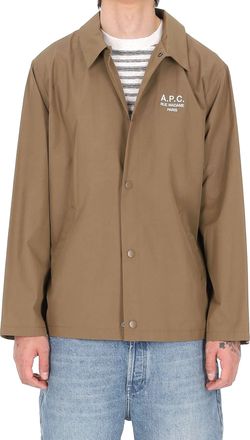 A.P.C. Polyester-Cotton Blend Layering Overshirt