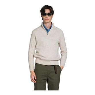 IMPURE Su&eacute;ter Adam con media cremallera - Knitwear - Hombre - Beige - XL