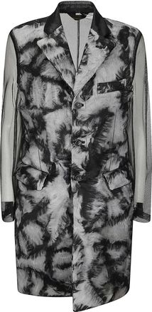 Comme Des Garçons Cappotto monopetto - Grigio