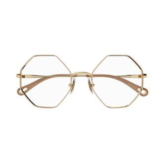Chlo&eacute; Ch0022o Geometric Octagonal Metal Eyeglasses