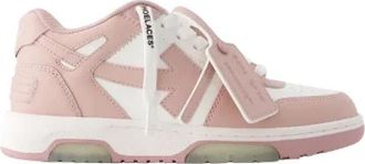 Off-white Out of Office Sneakers - Dames - Sneakers - Roze - 36 EU - Leer - Schoenen