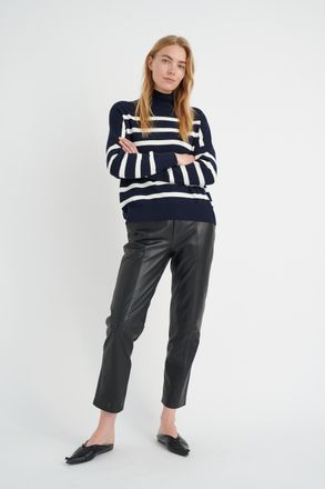 Inwear Pullover Oversize fit blue white