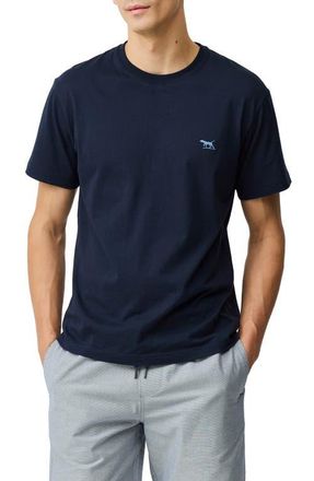 Rodd & Gunn The Gunn Tee 2.0 Sports Fit Cotton T-Shirt in Midnight at Nordstrom, Size Xxx-Large