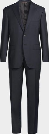 Canali Men & apos;s Siena Two-Button Wool Regular-Fit Suit