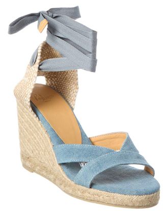 Castaner Bailey Canvas Wedge Sandal