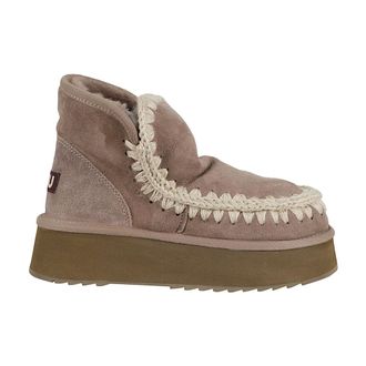 Mou Winter Boots, female, Gray, 3 UK, Eskimo Platform Boot