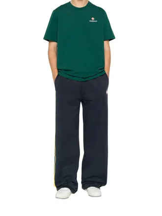 Casablanca Green Relaxed Logo T-Shirt