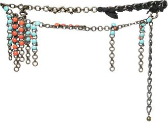 Lanvin Kettingriem met kralen - Metallic