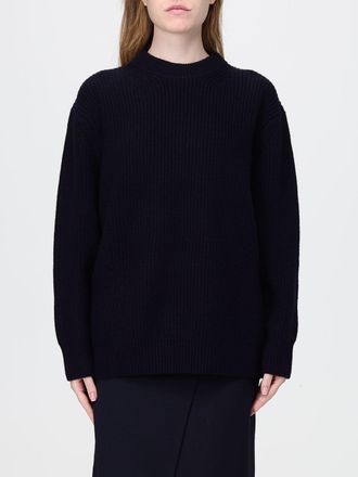 Pinko Relaxed Fit Wool Crewneck Jumper with Dropped Shoulders