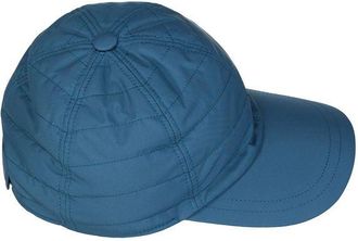 Herno Mens Blue Cotton Cap (baseball Hat)