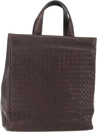 Bottega Veneta Pre-owned Tote Bags, female, Brown, Size: ONE SIZE Pre-owned Tote Bag