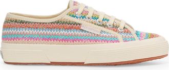 Superga 2750 Raffia Sneakers in Lilla Multicolor Herringbone at Nordstrom, Size 38.5