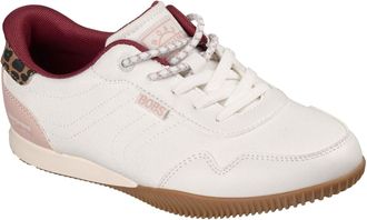 Skechers BOBS Starlight Textile Womens White/Multi Standard Trainers - Size UK 8