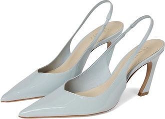 Schutz Lexi Mid Womens Shoes Light Azure : 10.5 M, Leather