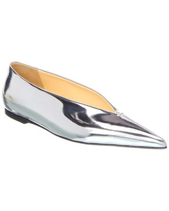 Proenza Schouler Slash Leather Flat
