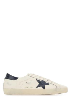 Golden Goose Deluxe Brand Multicolor Leather Super Star Sneakers