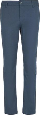 A|X Armani Exchange Regular fit gabardine broek - Heren - Slim Fit Broeken - Blauw - W36 - Katoen - Broeken