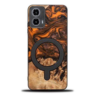 OEM Funda Bewood Unique Para Motorola G34 5g - Naranja Con Magsafe