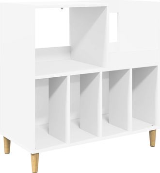 vidaXL Soporte Para Tocadiscos Blanco 82 X 39,5 X 82,5 Cm Vidaxl